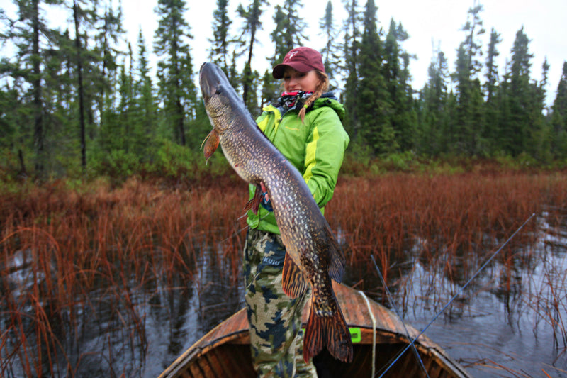 Pike Fishing with T&T Advisor Rebekka Redd