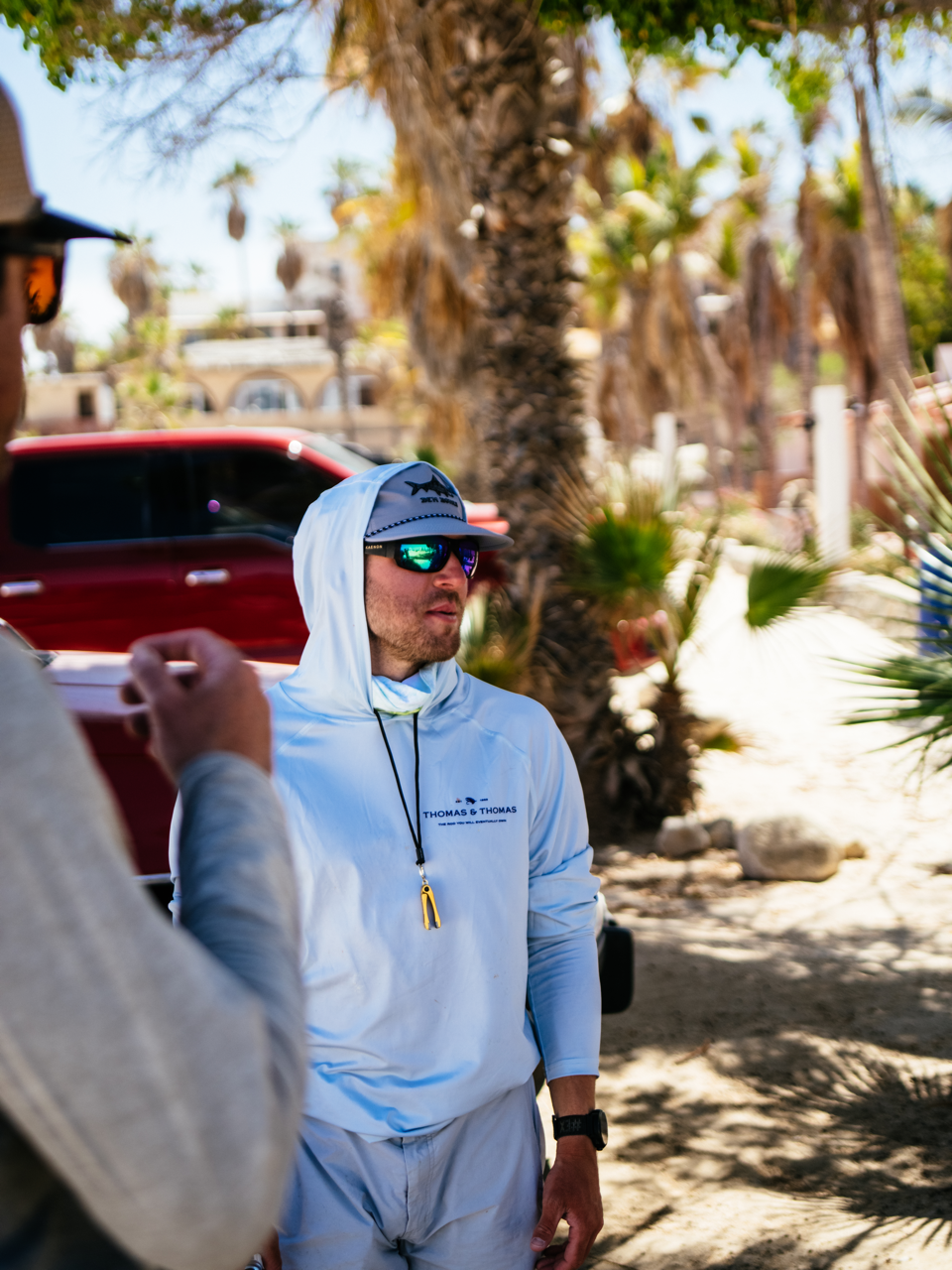 T&T Tech Hoody: Tarpon Artist Series - Sea Mist