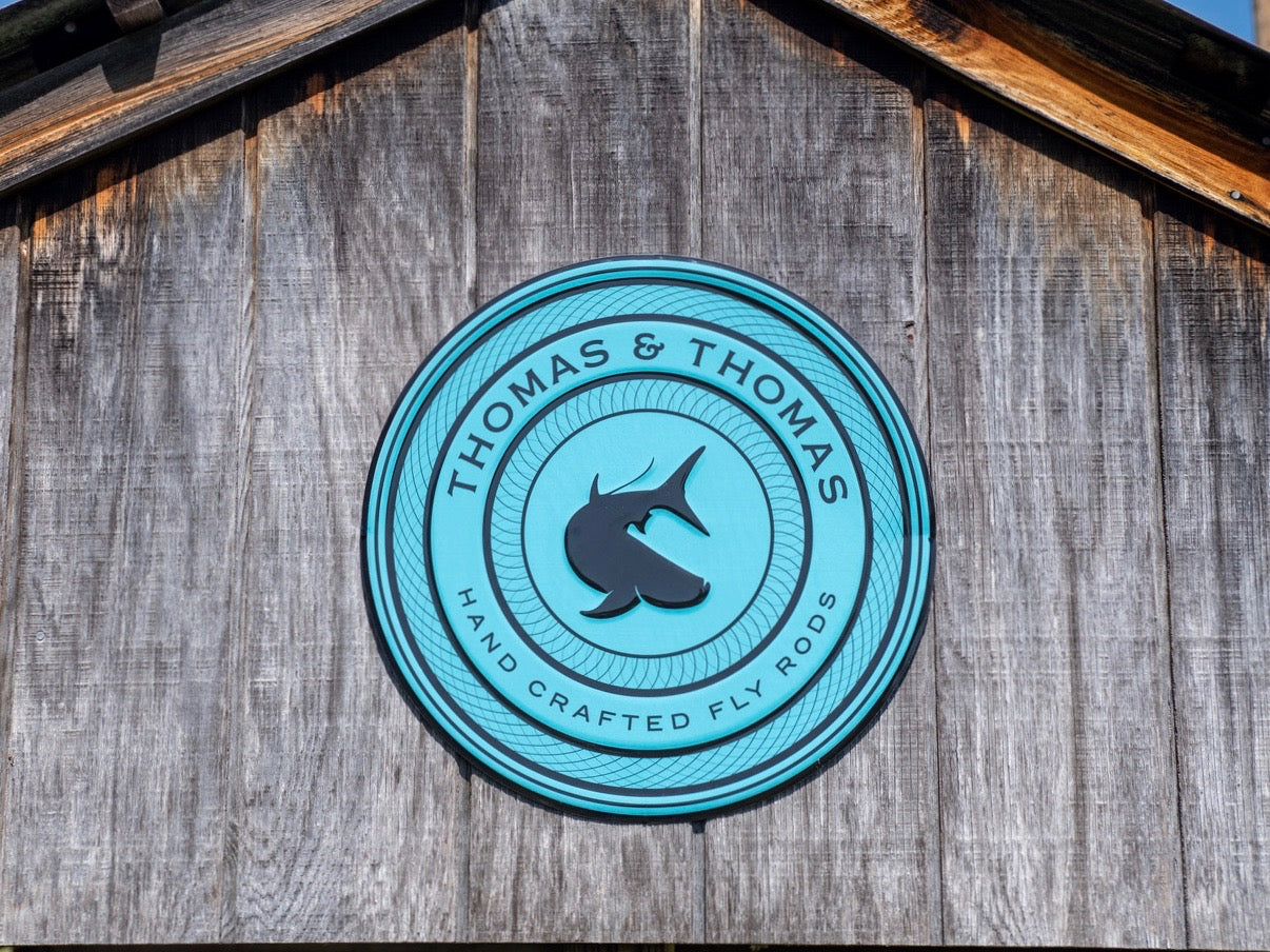 T&T Embossed Metal Sign- Classic, Tarpon, Dry Fly