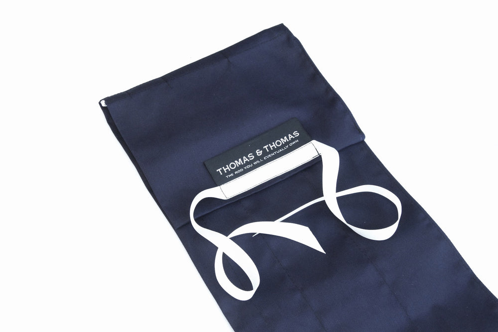 Navy Fold-over Rod Sock