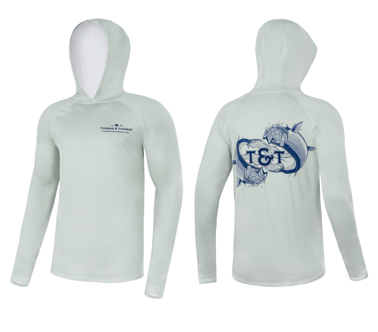 T&T Tech Hoody: Tarpon Artist Series - Sea Mist