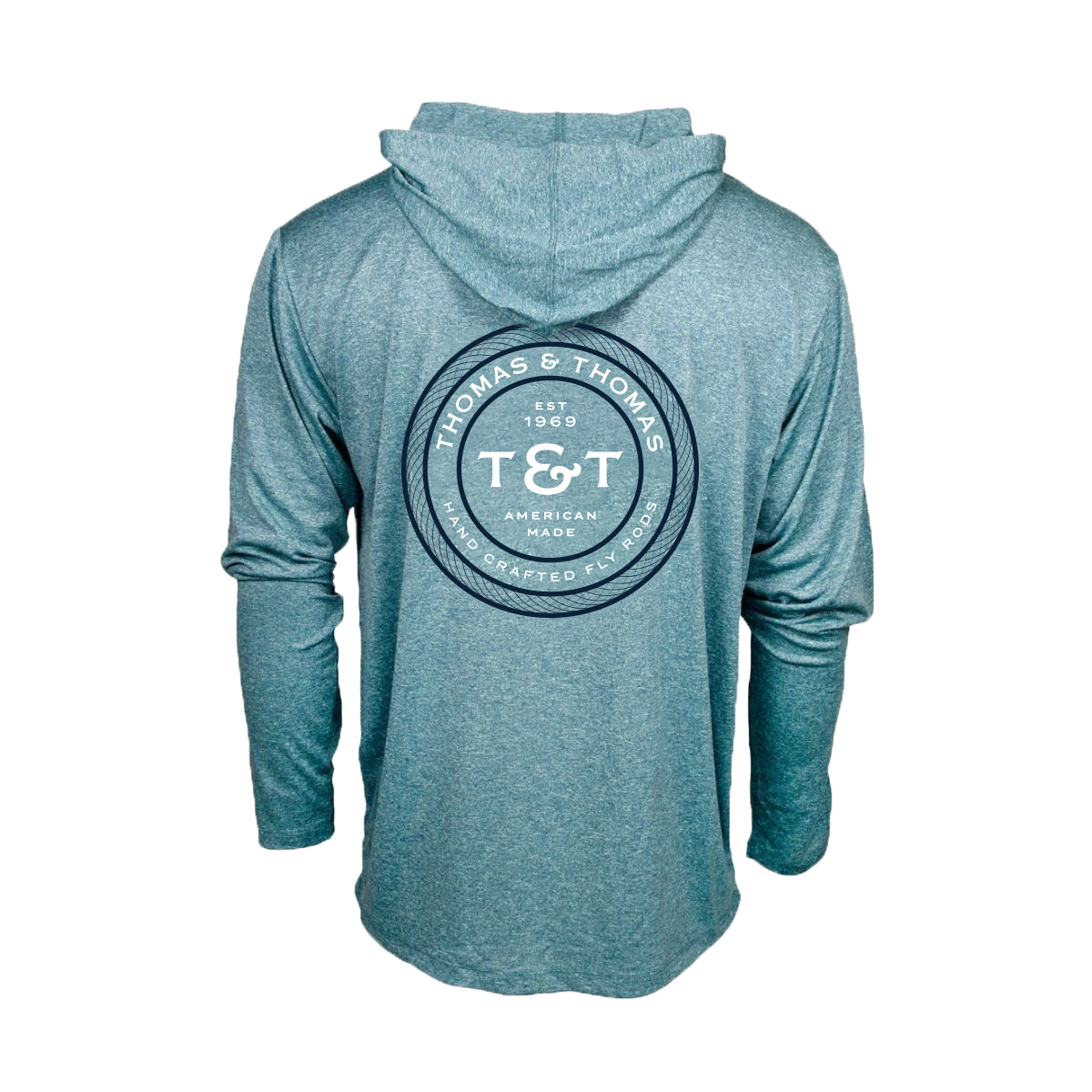 T&T Sun Hoody-Harbor Heather