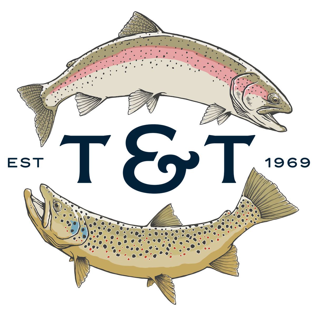 Tech Hoody: Trout Artist Series - Steel Grey