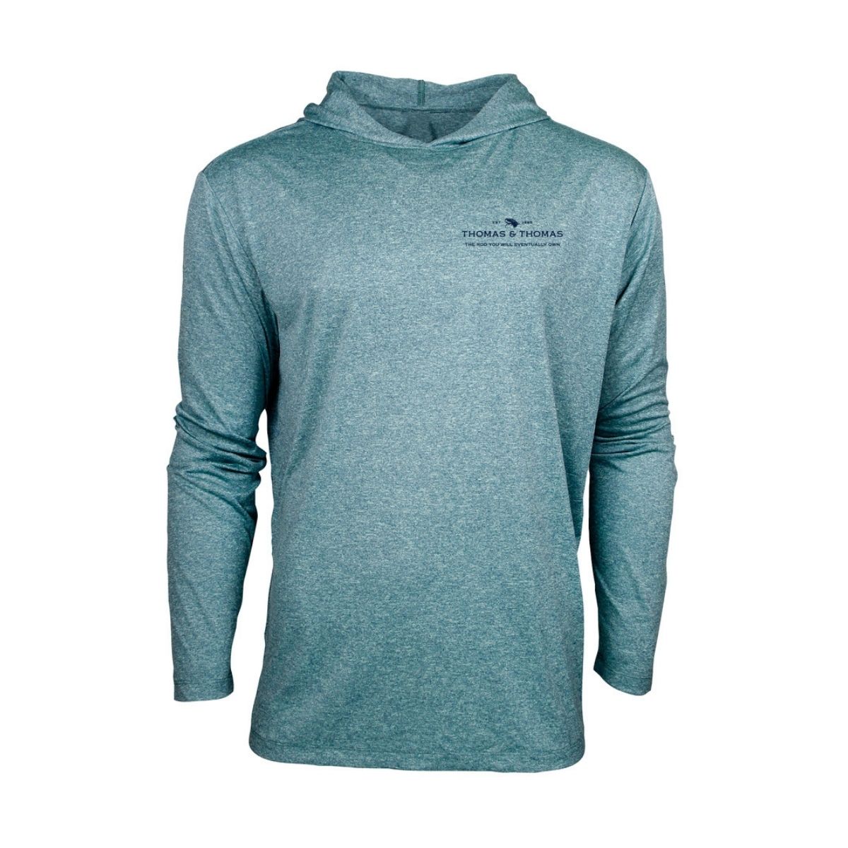 T&T Sun Hoody-Harbor Heather