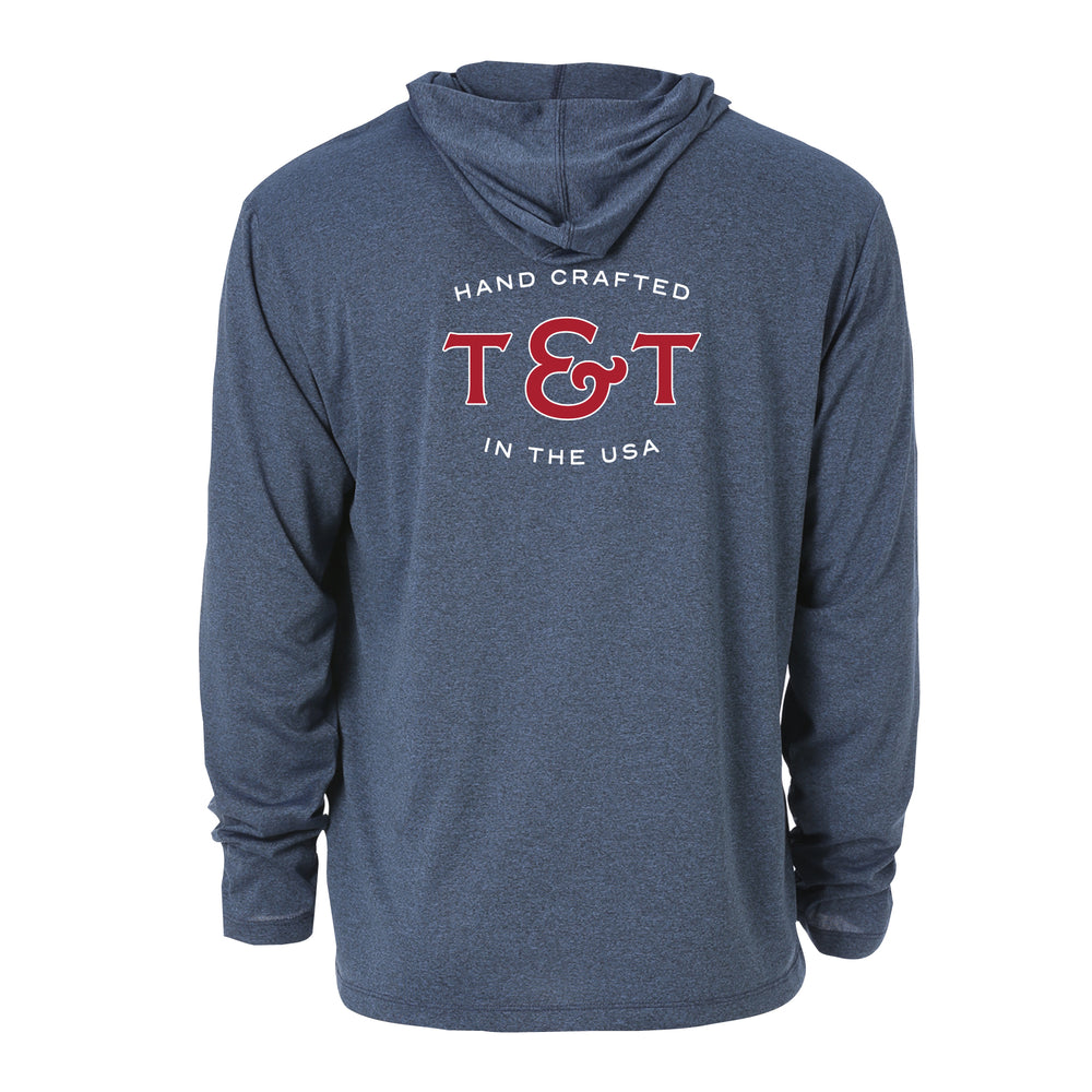 T&T Sun Hoody- Indigo Blue