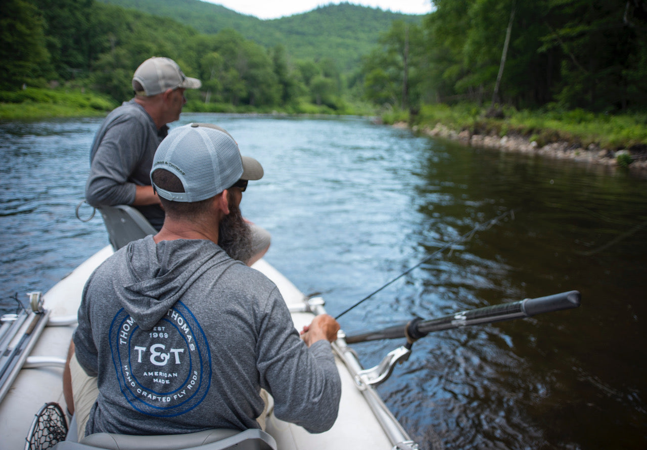 T&T Sun Hoody- Gray Heather