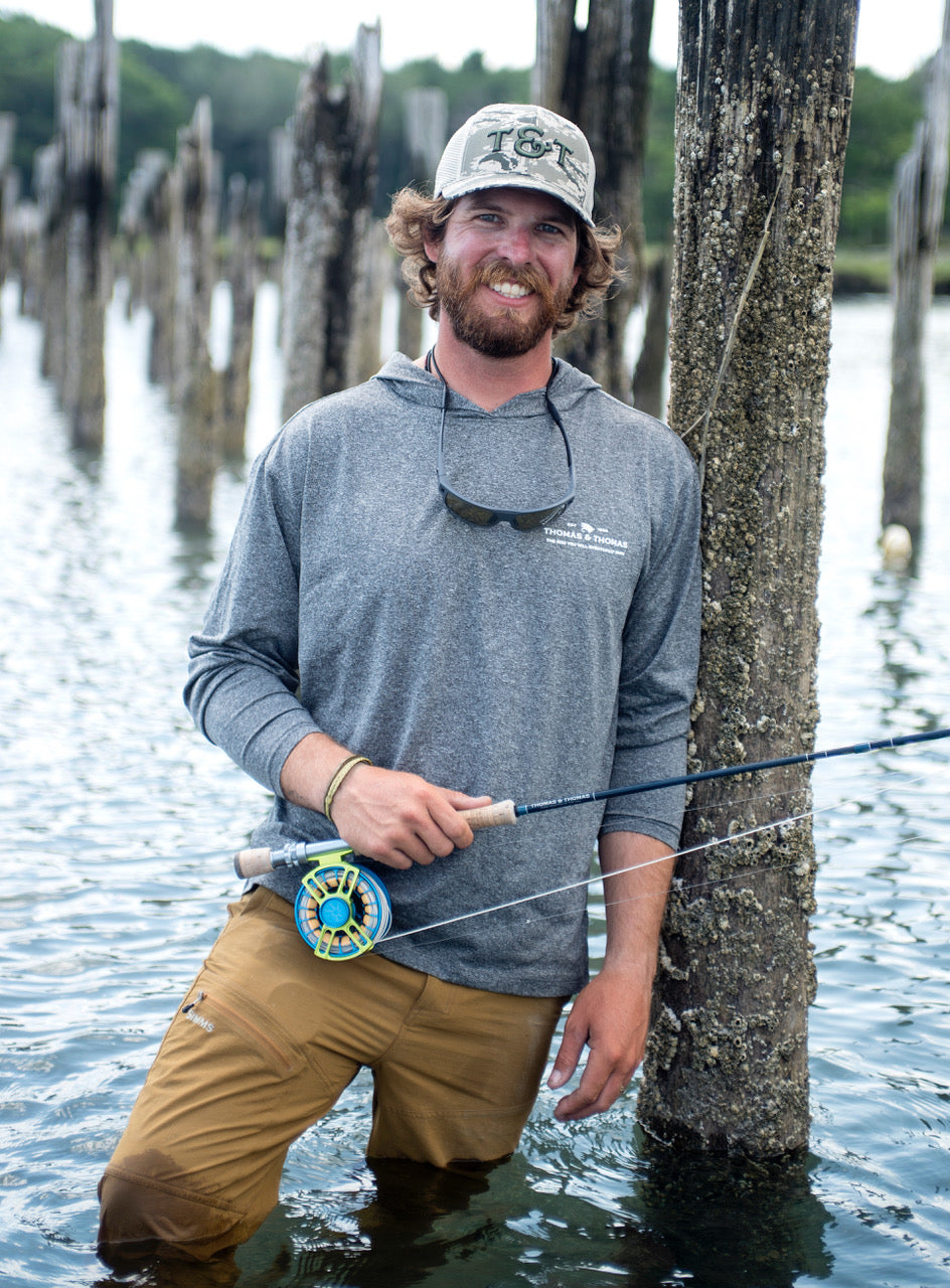 T&T Sun Hoody- Gray Heather