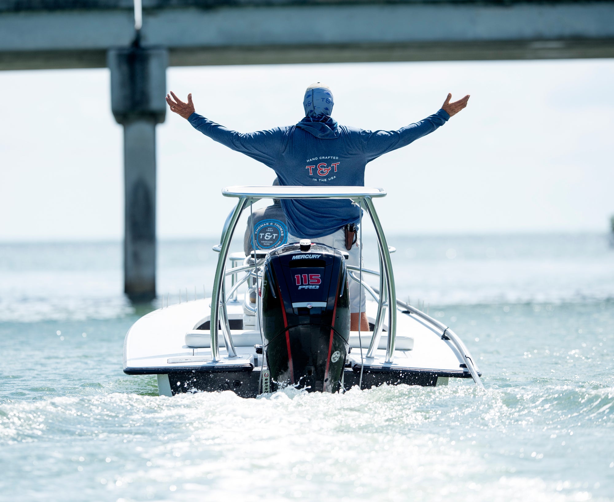 T&T Sun Hoody- Indigo Blue