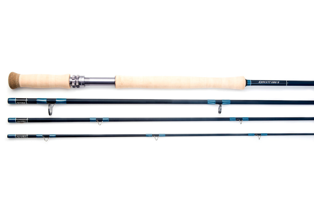 Thomas & Thomas Rods & Accessories - Thomas and Thomas Exocett 4 piece saltwater surf casting rod.