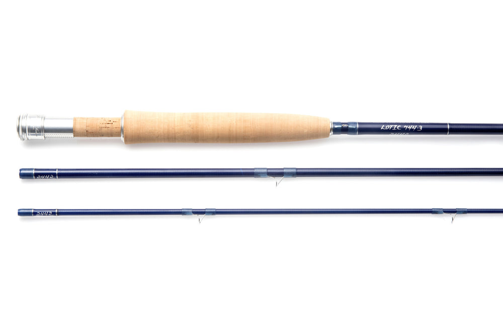 Thomas & Thomas Rods & Accessories - Thomas and Thomas 3 piece Lotic fiberglass fly rod.