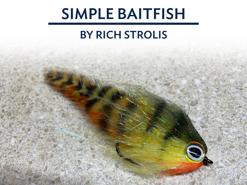 Rich Strolis Fly Tying Tutorial: Simple Baitfish