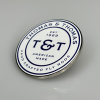 Thomas & Thomas Rods & Accessories - -NEW- T&T White Badge Pin