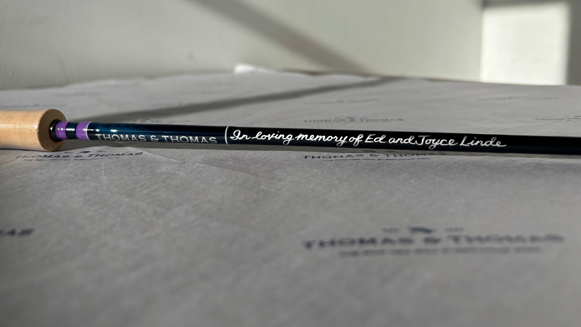 Custom Rod Inscription – Thomas & Thomas