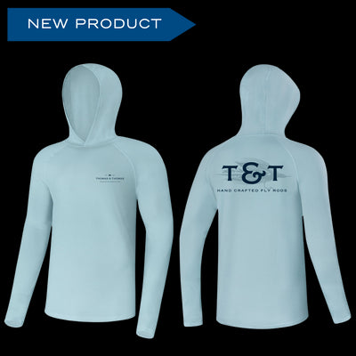 - NEW - T&T Tech Hoody: Sky Blue