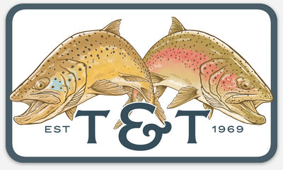 Thomas & Thomas Rods & Accessories - -NEW- T&T Trout Sticker