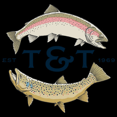 Thomas & Thomas Rods & Accessories - -NEW- T&T Tech Hoody: Trout Artist Series - Steel Grey