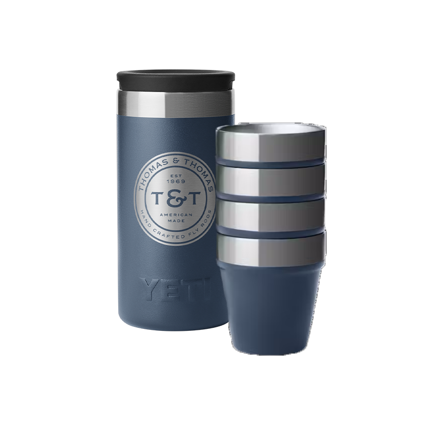Thomas & Thomas Rods & Accessories - -NEW- T&T YETI Shot Glasses
