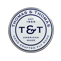 Thomas & Thomas Rods & Accessories - -NEW- T&T White Badge Pin