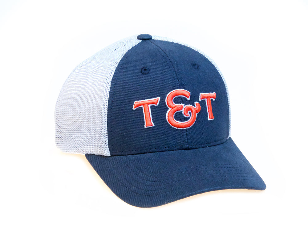 Navy Blue T&T Trucker Hat