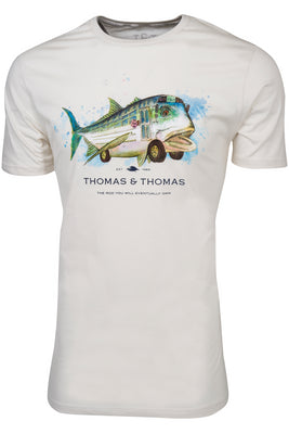 Thomas & Thomas Rods & Accessories - GT Bus Color Illustration T-Shirt