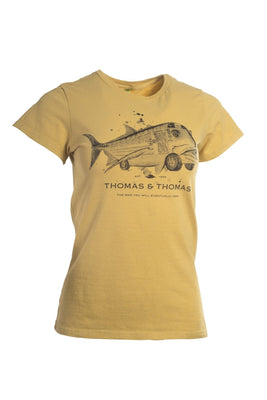 Thomas & Thomas Rods & Accessories - Thomas and Thomas women's GT Bus short sleeve tee.