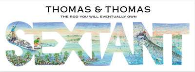 Thomas & Thomas Rods & Accessories - Sextant Sticker