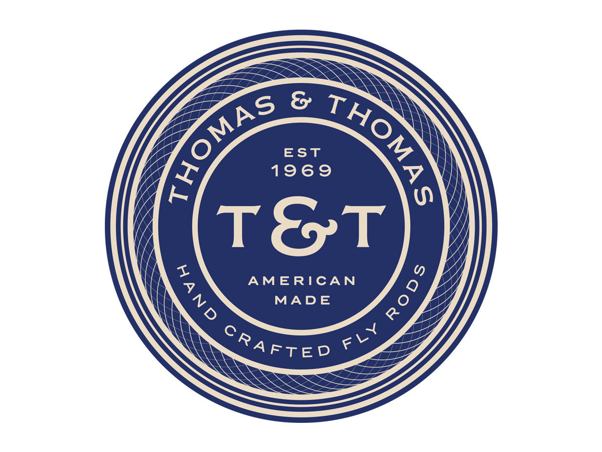 T&T Badge Sticker - Classic, Tarpon, Dry Fly
